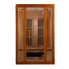 GoldenDesign MX-J206-02S Maxxus "Aspen" Dual Tech 2 person Low EMF FAR Infrared Sauna Canadian Hemlock