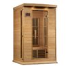 Maxxus 2 Person Near Zero EMF FAR Infrared Sauna - Canadian Hemlock