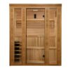 GoldenDesign GDI-7060-01 "Engelberg Edition" 6 Person Traditional Steam Sauna Pacific Premium Clear Cedar