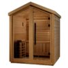 Savonlinna 3 Person Outdoor Traditional Sauna (GDI-8503-01) - Canadian Red Cedar Interior