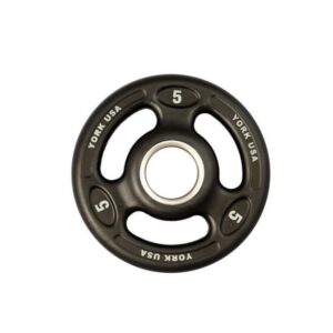 York Barbell "Iso-Grip" Urethane Olympic Plates
