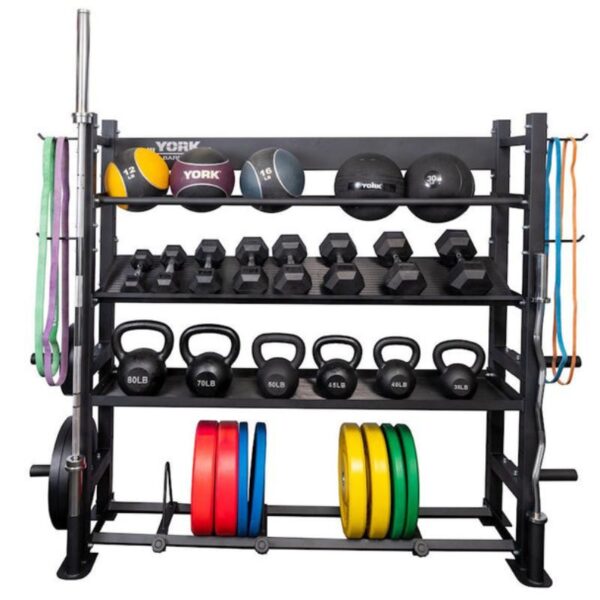 York Barbell (#69144) Multi-Purpose Storage Rack