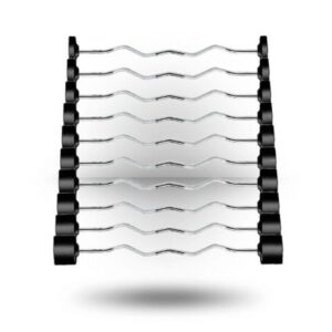 York (20-110 lb) Rubber-Coated Barbell Set