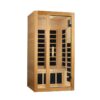 GoldenDesigns DYN-6119-01 Gracia 1-2 Person Low EMF FAR Infrared Sauna