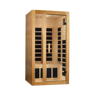 GoldenDesigns DYN-6119-01 Gracia 1-2 Person Low EMF FAR Infrared Sauna