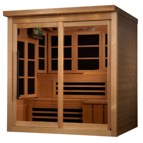 ***New 2024 Model*** GDI-6996-02 Near Zero EMF Far Infrared Sauna
