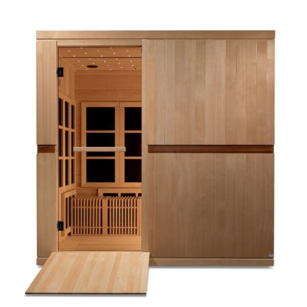 GoldenDesign GDI-6880-02 Catalonia 8 Person Near Zero EMF FAR Infrared Sauna