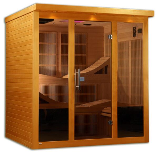 GoldenDesign (#DYN-6996-01) Elite Ultra Low EMF Far Infrared Sauna - Image 2