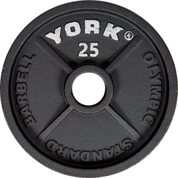York 2″ Cast Iron Olympic Weight Plate Pairs