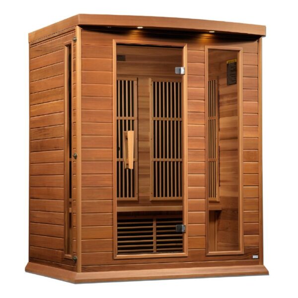 MX-K306-01 Maxxus Low EMF FAR Infrared Sauna Canadian Red Cedar