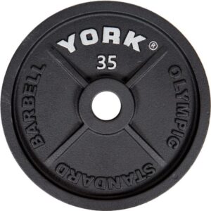 York 2″ Cast Iron Olympic Weight Plate Pairs