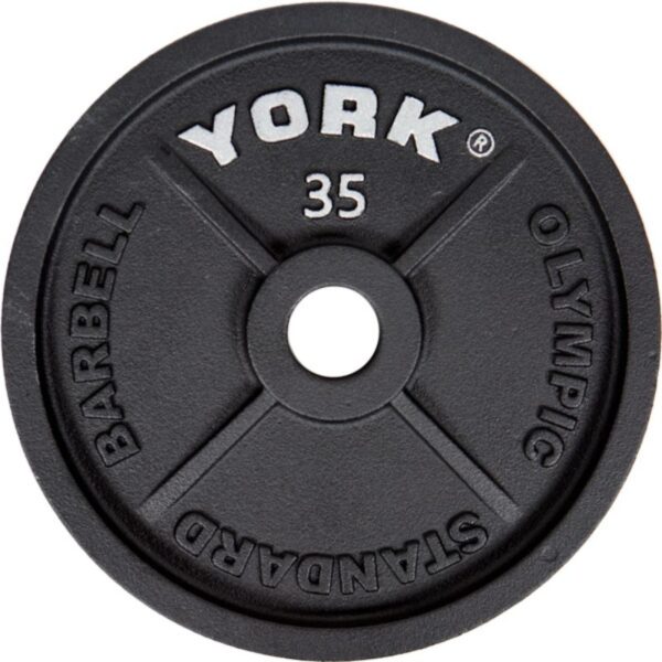 York 2″ Cast Iron Olympic Weight Plate Pairs