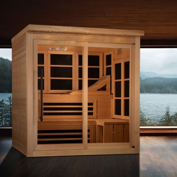 ***New 2024 Model*** GDI-6996-02 Near Zero EMF Far Infrared Sauna