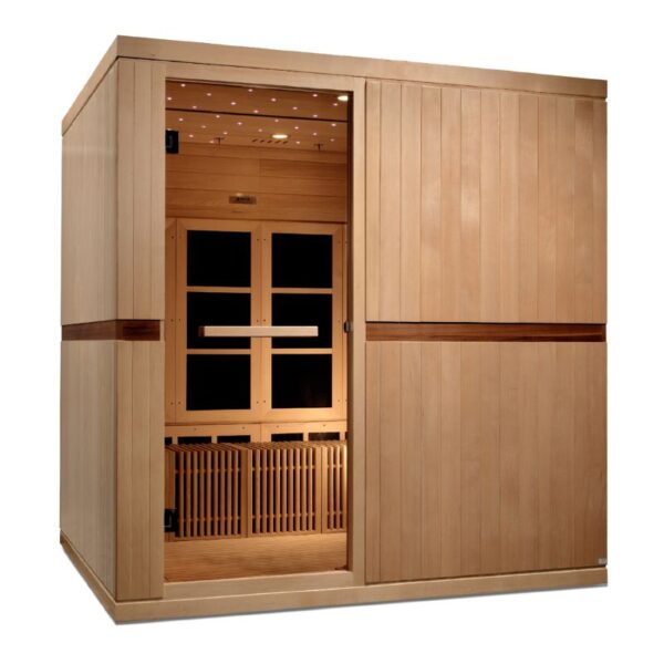 GoldenDesign GDI-6880-02 Catalonia 8 Person Near Zero EMF FAR Infrared Sauna