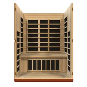 DYN-6306-02 Dynamic Low EMF Far Infrared Sauna, Bellagio Edition