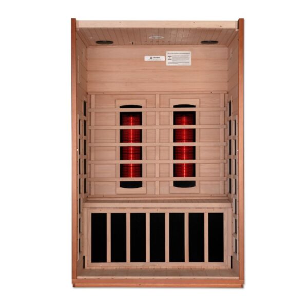 Cardoba 2 Person Full Spectrum Infrared Sauna - Canadian Hemlock