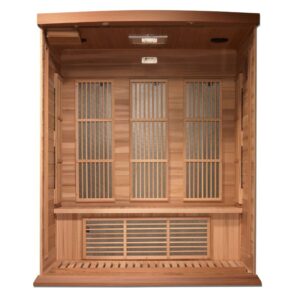 MX-K306-01 Maxxus Low EMF FAR Infrared Sauna Canadian Red Cedar