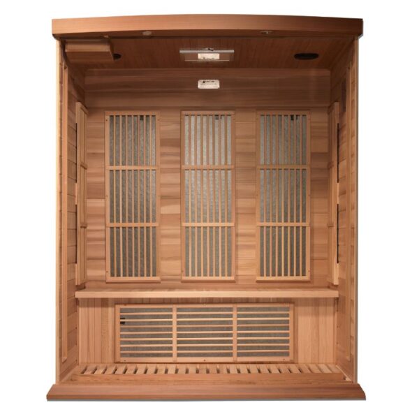 MX-K306-01 Maxxus Low EMF FAR Infrared Sauna Canadian Red Cedar