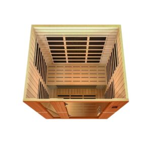 DYN-6336-02 Dynamic Low EMF Far Infrared Sauna, Lugano Edition