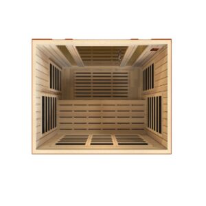 DYN-6306-02 Dynamic Low EMF Far Infrared Sauna, Bellagio Edition