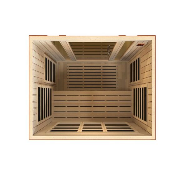 DYN-6306-02 Dynamic Low EMF Far Infrared Sauna, Bellagio Edition