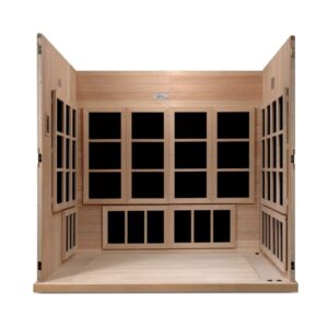 GoldenDesign GDI-6880-02 Catalonia 8 Person Near Zero EMF FAR Infrared Sauna