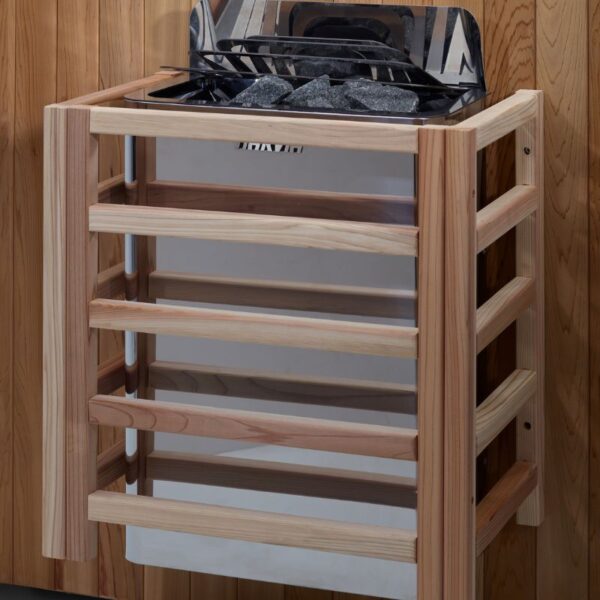Golden Designs 2025 Soria GDI-8330-01 3 Per Hybrid Sauna (Indoor). Full Spectrum and Harvia Traditional Stove