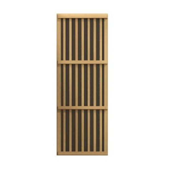 GoldenDesign MX-J306-02S Maxxus "Alpine" Dual Tech 3 person Low EMF FAR Infrared Sauna Canadian Hemlock