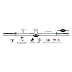 York (#32002) Men's Olympic Training Bar