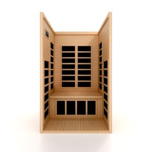 GoldenDesigns DYN-6119-01 Gracia 1-2 Person Low EMF FAR Infrared Sauna