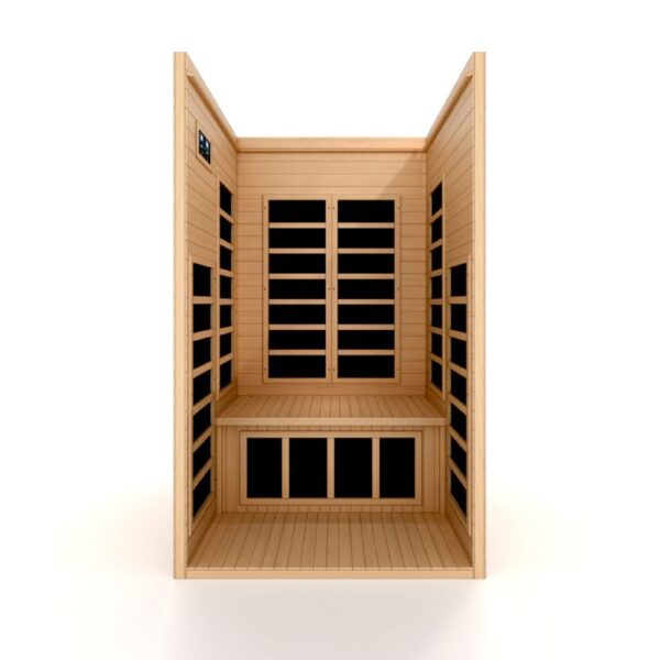 GoldenDesigns DYN-6119-01 Gracia 1-2 Person Low EMF FAR Infrared Sauna