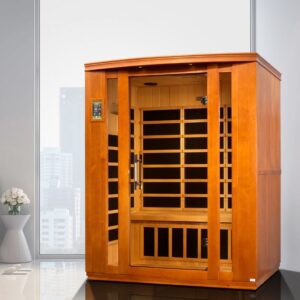 DYN-6306-02 Dynamic Low EMF Far Infrared Sauna, Bellagio Edition