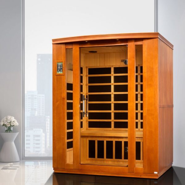 DYN-6306-02 Dynamic Low EMF Far Infrared Sauna, Bellagio Edition