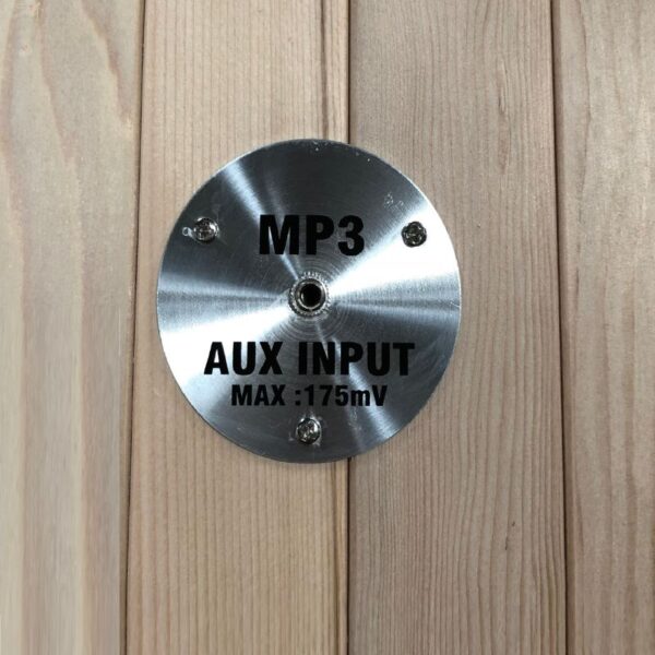 GoldenDesign MX-J306-02S Maxxus "Alpine" Dual Tech 3 person Low EMF FAR Infrared Sauna Canadian Hemlock
