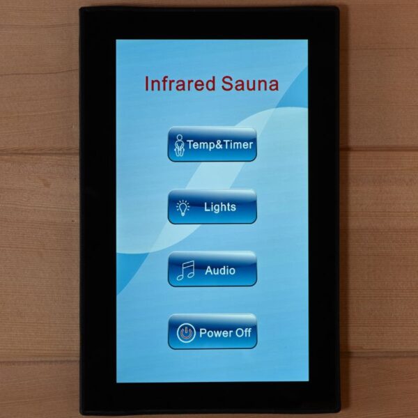 MX-K306-01 Maxxus Low EMF FAR Infrared Sauna Canadian Red Cedar