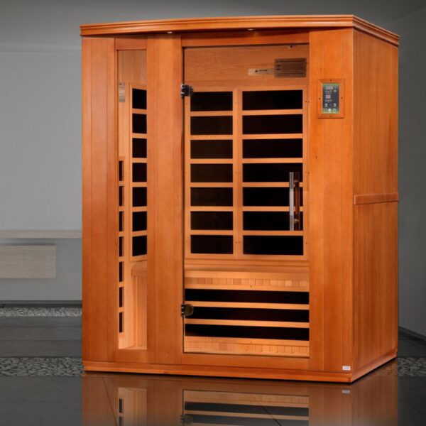DYN-6336-02 Dynamic Low EMF Far Infrared Sauna, Lugano Edition