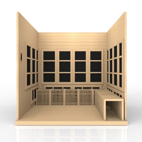 GoldenDesign GDI-6880-02 Catalonia 8 Person Near Zero EMF FAR Infrared Sauna