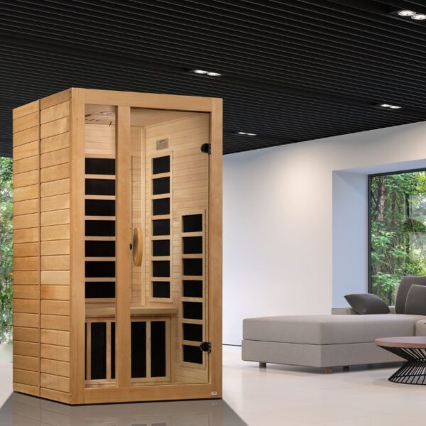 GoldenDesigns DYN-6119-01 Gracia 1-2 Person Low EMF FAR Infrared Sauna