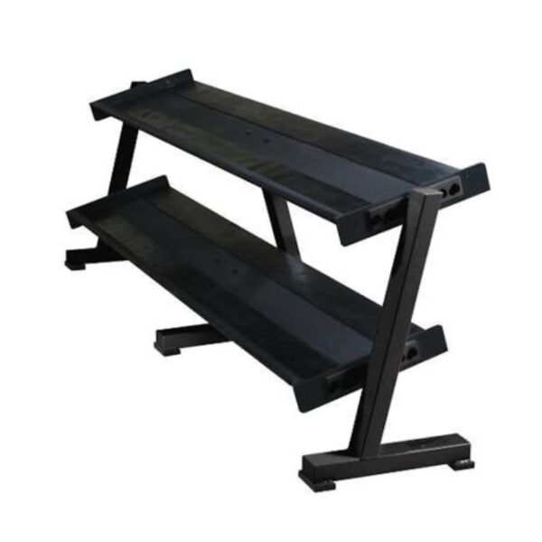 York Barbell (#69128) 2-Tier Dumbbell Rack