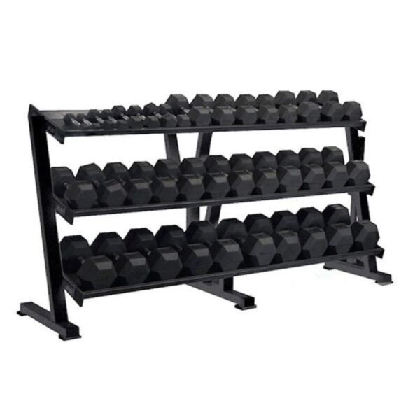 York Barbell (#69129) 3-Tier Dumbbell Rack