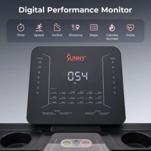 Sunny Advanced Heavy Duty Auto Incline Smart Treadmill