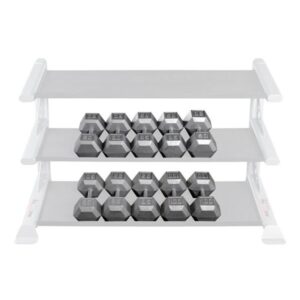 Body-Solid Cast Iron Hex Dumbbells