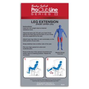  Body-Solid (#S2LEX) Series II Leg Extension