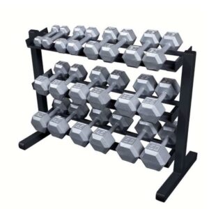 Body-Solid (#GDR363B) 3-Tier Dumbbell Rack