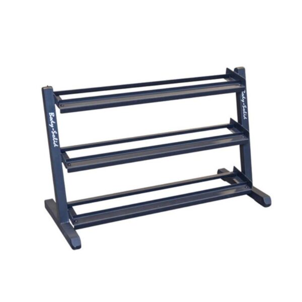 Body-Solid (#GDR48B) 3-Tier Hex Dumbbell Rack