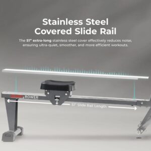 Sunny Premium Smart Full Motion Magnetic Rowing Machine