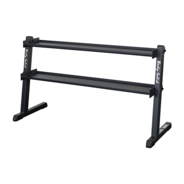 2 Tier Horizontal Kettlebell Rack (Black)