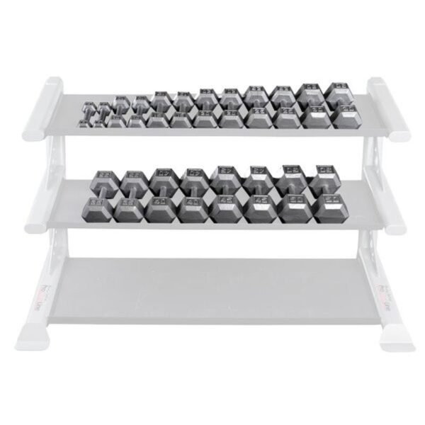 Body-Solid Cast Iron Hex Dumbbells