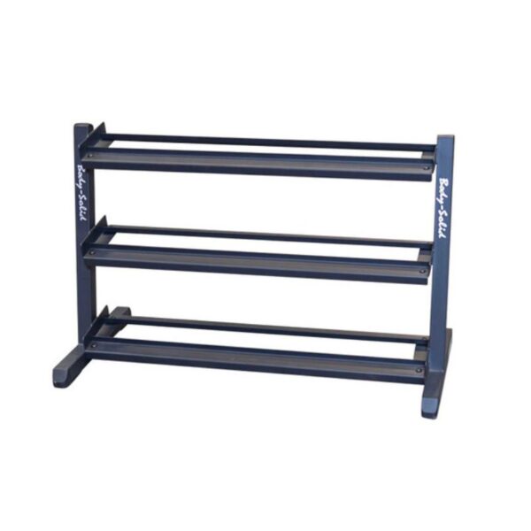Body-Solid (#GDR48B) 3-Tier Hex Dumbbell Rack