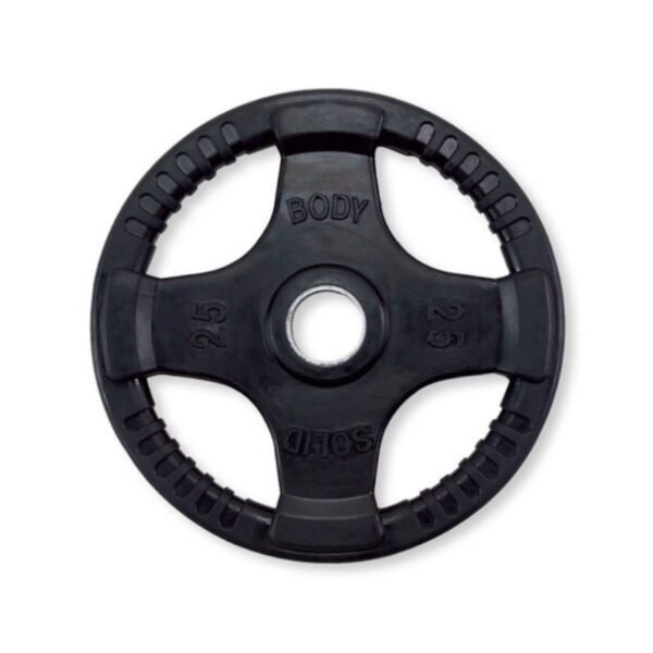 Body-Solid Rubber-Coated Olympic Plates